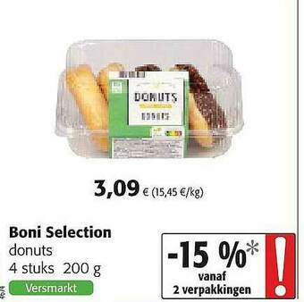 Colruyt Boni Selection Donuts aanbieding