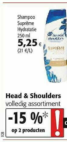 Colruyt Head & Shoulders aanbieding