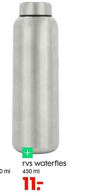 HEMA Rvs Waterfles aanbieding