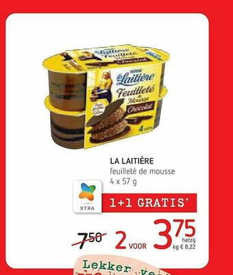 La Laitière Feuilleté De Mousse