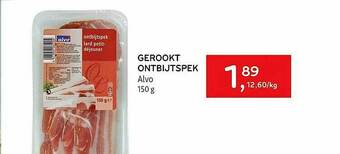 Alvo Gerookt Ontbijtspek aanbieding