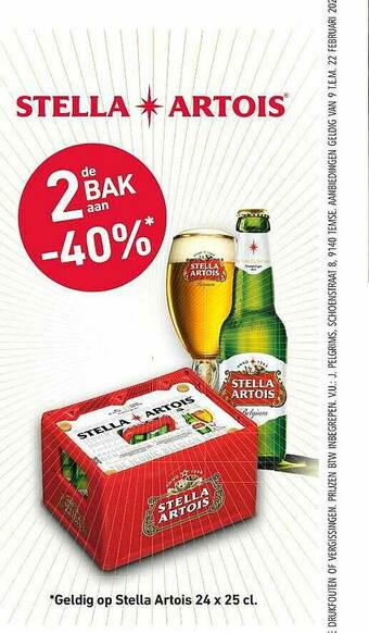 Alvo Stella Artois aanbieding