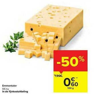 Carrefour Emmentaler aanbieding