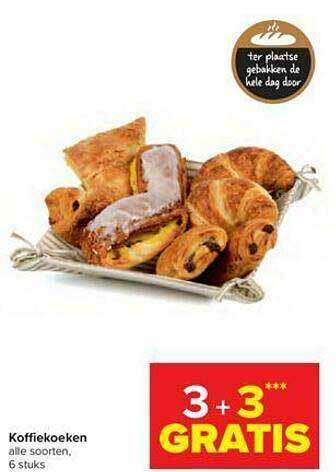 Carrefour Koffiekoeken aanbieding
