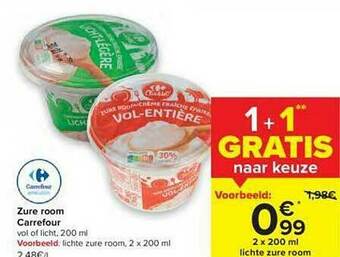 Carrefour Zure Room aanbieding