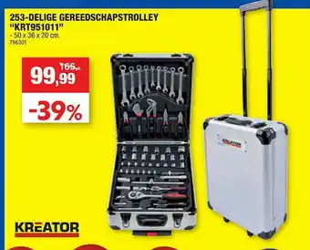 Hubo 253 Delige Gereedschapstrolley aanbieding