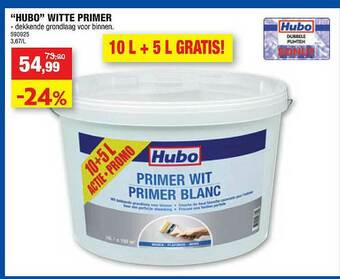 Hubo Hubo Witte Primer aanbieding