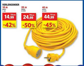 Hubo Verlengsnoer aanbieding