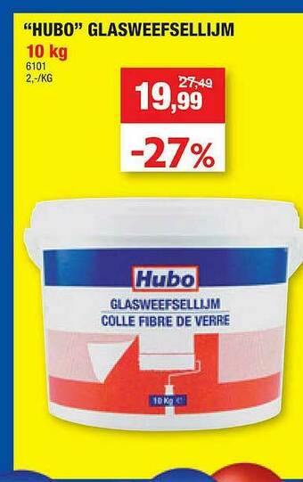 Hubo Hubo Glasweefsellijm aanbieding