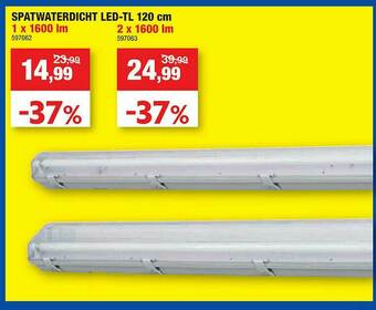 Hubo Spatwaterdicht Led Tl aanbieding