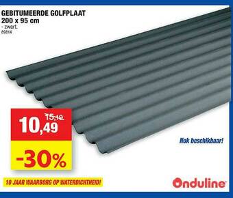Hubo Gebitumeerde Golfplaat aanbieding