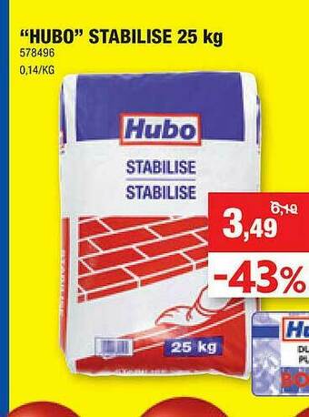 Hubo Hubo Stabilise aanbieding