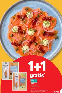 Spar Spar saumon fumé aanbieding