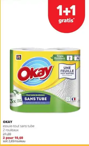 Okay essuie-tout sans tube