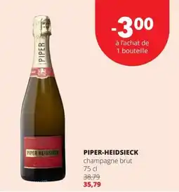Spar piper-heidsieck champagne brut aanbieding