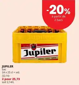 Spar Jupiler bac aanbieding