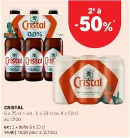 Spar Cristal aanbieding