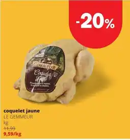 Spar coquelet jaune aanbieding