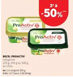 Spar Becel proactiv margarine aanbieding