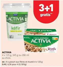 Spar Activia aanbieding