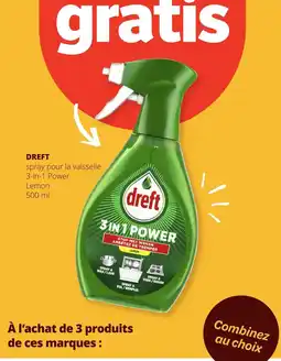 Spar Dreft spray pour la vaisselle 3-in-1 Power aanbieding