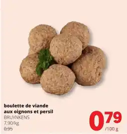 Spar Boulette de viande Bruynkens aanbieding