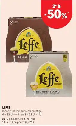 Spar Leffe aanbieding