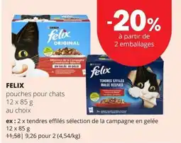 Spar Felix pouches pour chats aanbieding