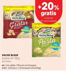 Spar Vache Bleue mix Gratin aanbieding