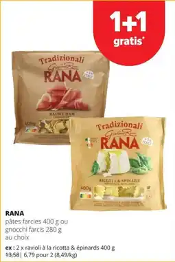 Spar RANA pâtes farcies aanbieding
