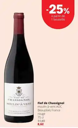Spar Fief de Chassignol moulin-à-vent aanbieding