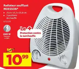 Mr Bricolage Radiateur soufflant moesson aanbieding
