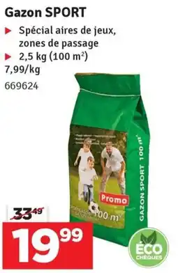 Mr Bricolage Gazon sport aanbieding