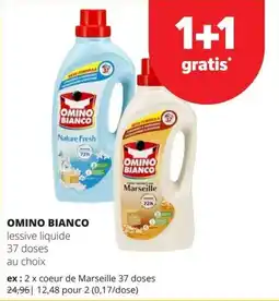 Spar Omino bianco lessive liquide aanbieding