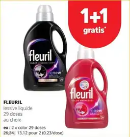 Spar Fleuril lessive liquide aanbieding