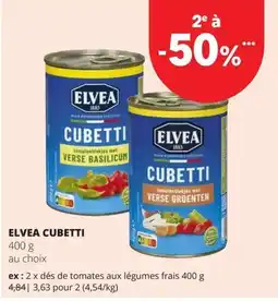 Spar Elvea cubetti aanbieding