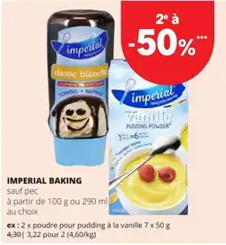Spar imperial pudding powder aanbieding