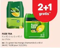 Spar Fuze tea aanbieding