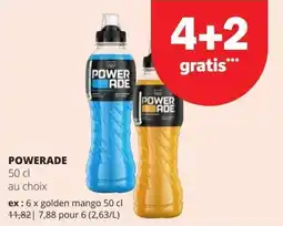 Spar Powerade aanbieding