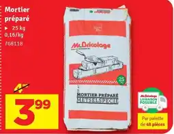 Mr Bricolage Mortier préparé aanbieding