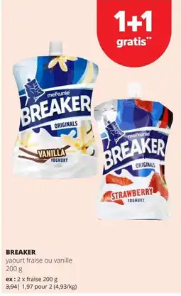 Spar Breaker yaourt aanbieding