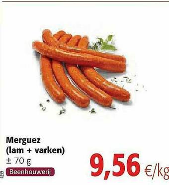 Colruyt Merguez aanbieding
