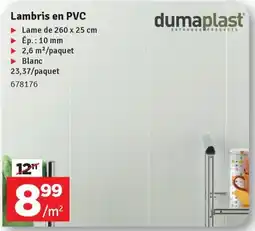 Mr Bricolage Lambris en PVC aanbieding