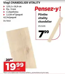 Mr Bricolage Vinyl chandelier vitality aanbieding