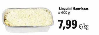 Colruyt Linguini Ham Kaas aanbieding