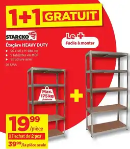 Mr Bricolage Étagère heavy duty aanbieding
