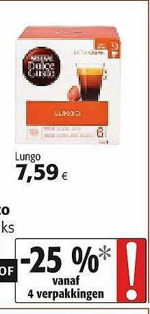 Colruyt Nescafé Dolce Gusto aanbieding