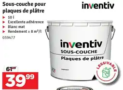 Mr Bricolage Sous-couche pour plaques de plâtre inventiv aanbieding