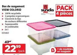 Mr Bricolage Box de rangement view colorid aanbieding