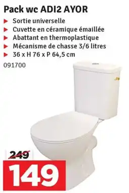 Mr Bricolage Pack wc ADI2 AYOR aanbieding